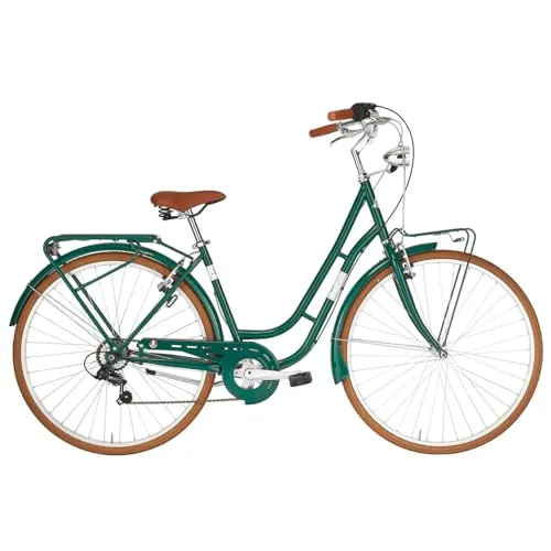 Alpina Bike Stadtfahrrad America Frau,Smaragd,28
