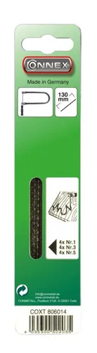 Laubsägeblatt Holz Zarsa 1+3+5 12 Stück