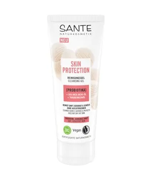 Sante Skin Protection Reinigungsgel mit Probiotika, Bio-Inca Inchi-Öl & Traubenkernöl Reinigungsgel 100 ml