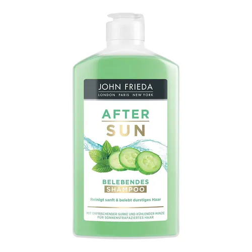 John Frieda After Sun Shampoo revitalisierend mit Gurke und Minze 250ml