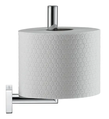 Duravit Karree Ersatzrollenhalter - Chrom - 0099561000 - Eleganter Toilettenpapierhalter aus hochwertigem Chrom, ideal für moderne Badezimmer und sorgt für einen stilvollen Look.