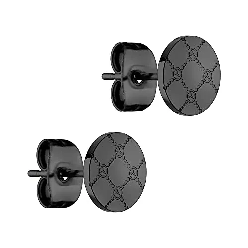 Tamaris Ohrstecker TJ-0129-E-07 IP Black - Ohrringe für Damen aus hochwertigem Edelstahl, stilvolles IP Black Design, ideal als Geschenk in original Tamaris Verpackung.