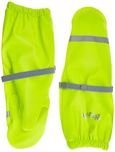 Playshoes Matschhandschuh mit Fleece-Futter Unisex Kinder, neongelb ,3 (ca. 4-6 Jahre)