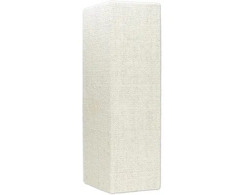 Karlie 46817 Sisal Kratzbrett - 100 cm hoch, beige - Kratzpad für Katzen, ideal zur Schonung von Möbeln und Tapeten, platzsparend montierbar an Wandecken oder flach an der Wand.