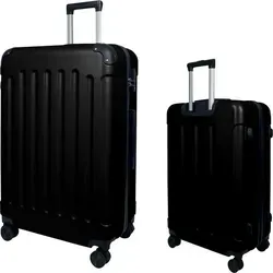 MY TRAVEL BAG Hartschalen-Koffer mit 360° Rollen - Koffer aus flexibler Hartschale mit 4 doppelten Rollen für müheloses Manövrieren, integriertes Zahlenschloss für Sicherheit und praktische Innenraumaufteilung für optimale Organisation.