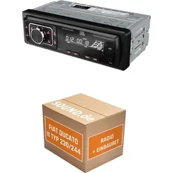 Produktbild Autoradio Einbaupaket JBL Celebrity 150 passend für Fiat Ducato II Typ 230/244 | Bluetooth USB