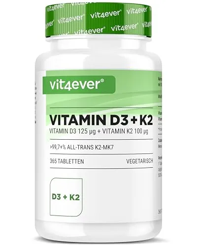 Vitamin D3 + K2 Depot von Vit4ever