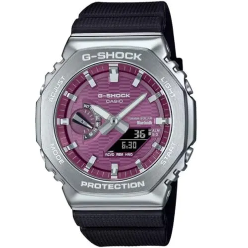 Casio G-Shock Solar Bluetooth Herrenuhr GBM-2100A-2BER - Armbanduhren für Herren mit Solarenergie, Bluetooth-Funktion und robustem Design für aktive Lebensstile.