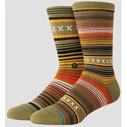 Stance Curren St Crew Socken chive Gr. M von Stance