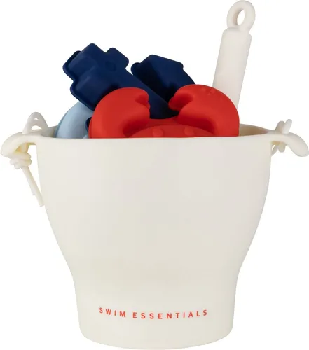 Swim Essentials Sandspielzeug-Set ''Pure Tones'' - ab 3 Jahren - Sandspielzeug-Set für Kinder ab 3 Jahren, aus robustem Silikon, fördert Feinmotorik und Konzentration beim Spielen am Wasser oder im Sand.