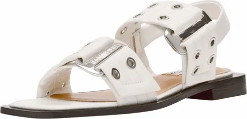 STEVE MADDEN Riemchensandale aus Lederimitat in Weiß in weiß von Steve Madden