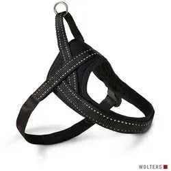 Wolters Hunde-Geschirr Soft & Safe Geschirr schwarz Gr.5 | 65 cm - 80 cm