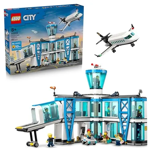 LEGO City Flughafen mit Flugzeug
