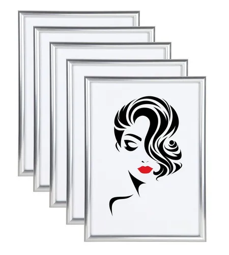 IDEAL TREND Bilderrahmen 3er 5er Set Classic Leichter Kunststoff Bilder Foto Rahmen Poster Sc