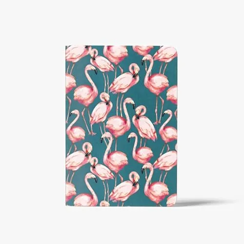 Produktbild Heft A5 de Luxe Pink Flamingo