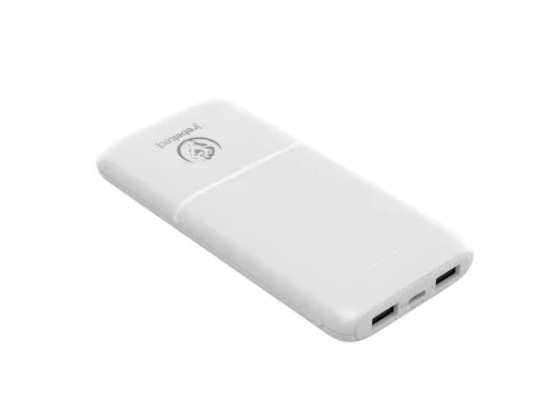 REBELTEC Powerbank, tragbarer Akku für Smartphones und Tablets, 10000 mAh, 10 W,
