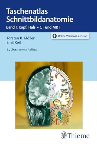 Taschenatlas Schnittbildanatomie: Band I: Kopf, Hals - Medizinstudium, umfassende visuelle Darstellung der Anatomie von Kopf und Hals für effektives Lernen und Verständnis.