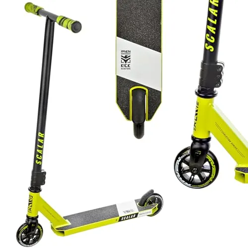 RAVEN Stunt Scooter Scalar Lime 100mm für Tricks von RAVEN