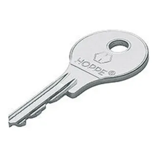 HOPPE Fenstergriffschlüssel 2D156 - Fenstersicherungen, gleichschließend und aus vernickeltem Eisen für hohe Sicherheit und Langlebigkeit.