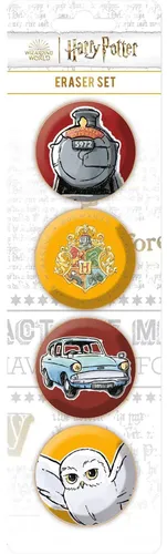 Harry Potter Radierer 4er-Pack