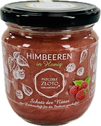 IMKERSHOP Honig mit Himbeeren 500 g