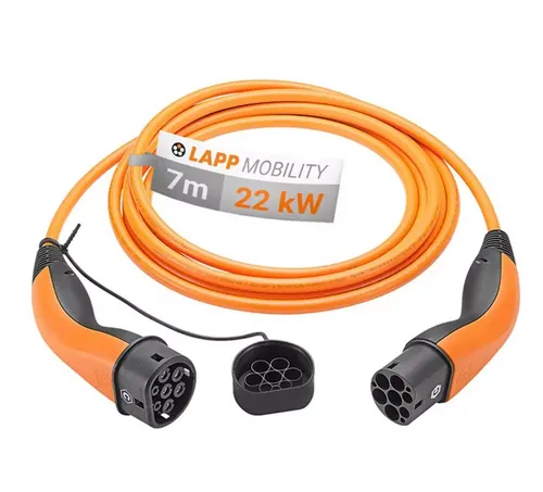 Lapp Elektroauto-Ladekabel Mode 3, 7 m, Typ 2 zu Typ 2