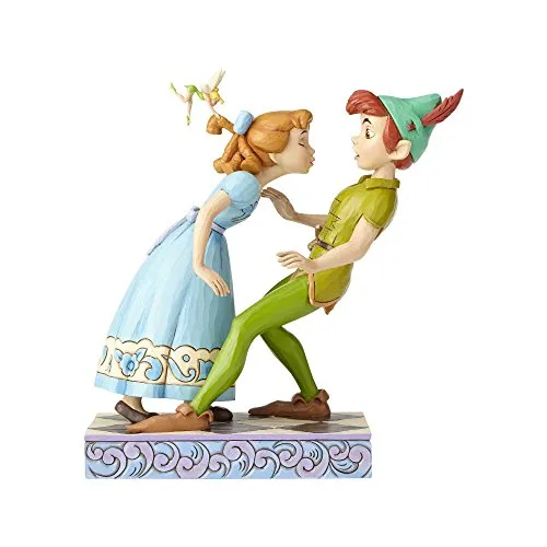 Disney Traditions An Unexpected Kiss - Peter Pan and Wendy Figur