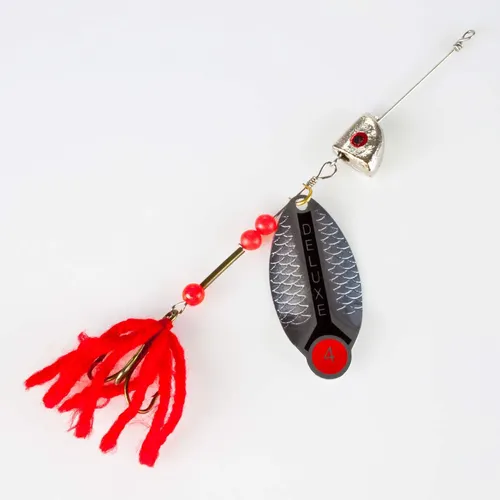 Bleikopfspinner Spinner Hechtspinner Kunstköder 15g silber Hecht Zander Rapfen