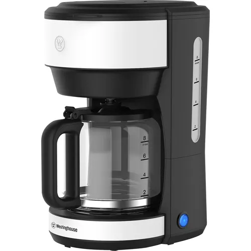 Westinghouse Filterkaffeemaschine 1,25l - Kaffeemaschine mit 30 min Warmhaltefunktion und integriertem Permanentfilter für frisch gebrühten Kaffee ohne Papierfilter.