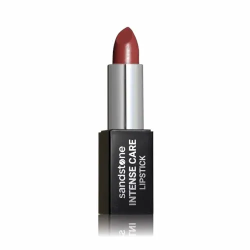Sandstone Scandinavia Intense Care Lippenstift (48 Busy Girl) | Hochpigmentiert & Langanhaltend | Hypoallergene Pflegeformel