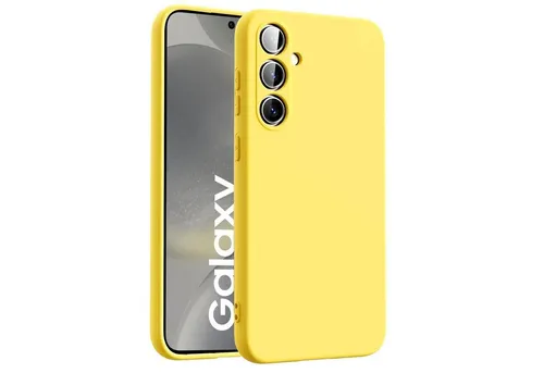 CoolGadget Handyhülle Silikon Colour Series Slim Case für Samsung Galaxy S24+ 6,7 Zoll, Hülle weich Handy Cover für Samsung S24 Plus 5G Schutzhülle