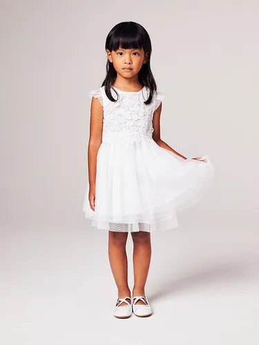 Benetton Kleid in Weiß, Größe 110, Baby von Benetton