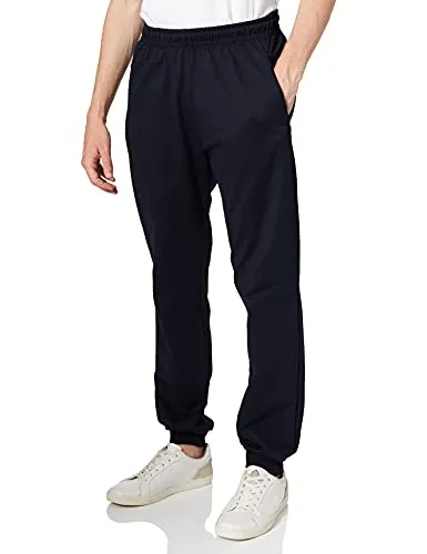 TRIGEMA Jogginghose für Herren, Gr. XXL, navy - Herren-Stoffhosen mit hohem Tragekomfort dank elastischem Bund und Reißverschlusstaschen, ideal für Sport und Freizeit. 70% Baumwolle, 30% Polyester, nachhaltig produziert in Deutschland.
