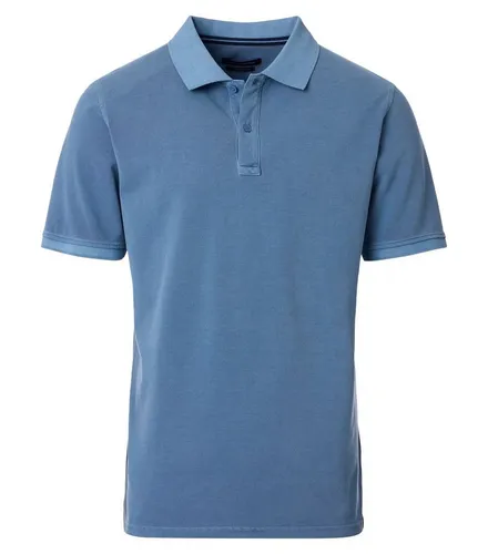 CASAMODA Polo-Shirt uni, Herren, Gr. M, blau (türkis) - Herren-Shirts aus 95% Baumwolle und 5% Elasthan für hohen Tragekomfort. Zeitloses Design, ideal für sportliche und elegante Outfits.