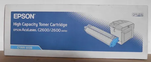 Original Epson 0228 Toner cyan C13S050228 für AcuLaser C2600 DT DTN N TN OVP B