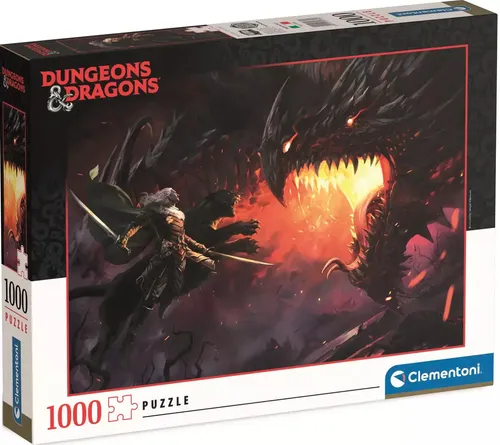 Clementoni - 39735 Puzzle Dungeons Dragons