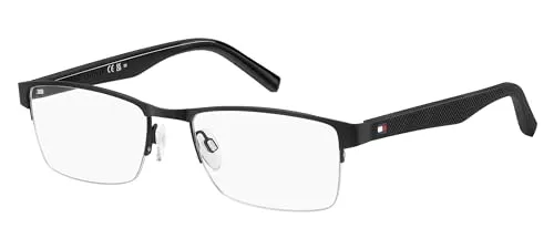 Tommy Hilfiger TH 2047 Herrenbrille in Matte Black - Verschreibungspflichtige Brillenfassung für Herren, mit 2 Jahren internationaler Garantie und stilvollem Design in Matte Black.