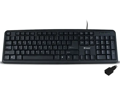 Tracer Maverick Tastatur USB + PS/2 Schwarz Tracer 5907512858240