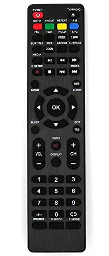 Ersatz Fernbedienung for JTC LED TV DVX3
