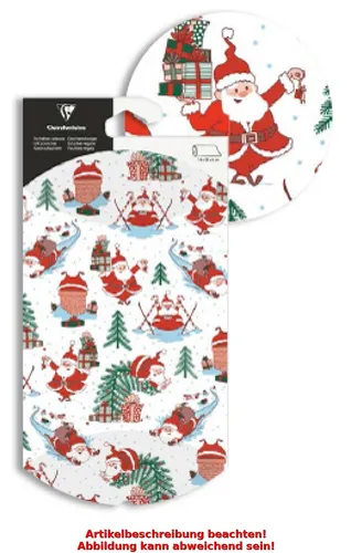 Clairefontaine Weihnachts-Geschenketui 'Weihnachtsmann'
