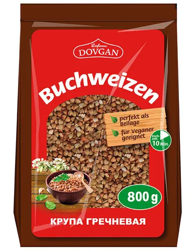 Dovgan gerösteter Buchweizen 800 g