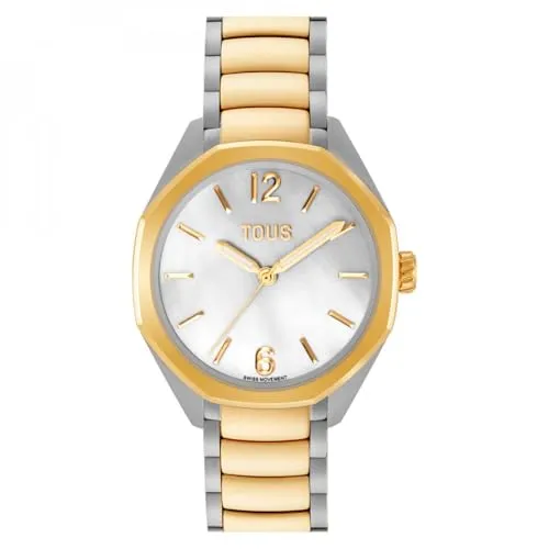 TOUS Now Lady Uhr 3000141400 Zweifarbiger Edelstahl