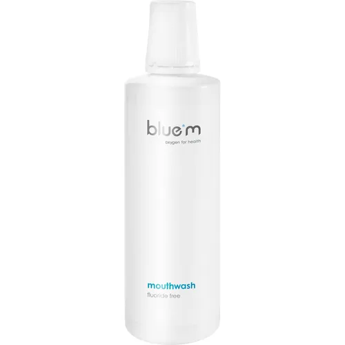 Blue M Oxygen for Health Fluoride Free Mundspülung 500 ml