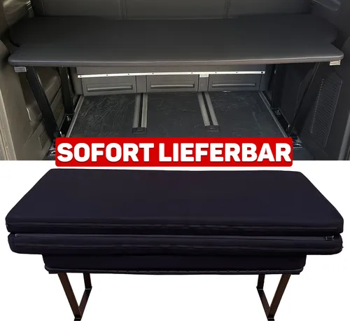 BREMER SITZBEZÜGE Multiflexboard für VW T5 T6 T6.1 Multivan in schwarz von Bremer Sitzbezüge