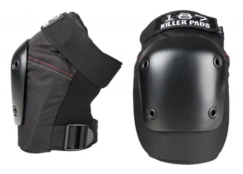 Killer Pads Schutzausrüstung Kneepads Fly, Schwarz, S - Knieschoner für Skateboarder, ideal für Profis wie Tony Hawk. Hochwertige Verarbeitung mit Schaumfüllung für maximalen Komfort und Langlebigkeit.