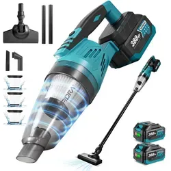 Kabelloser Akku Handstaubsauger 800W mit LED-Arbeitsleuchte von Yofidra