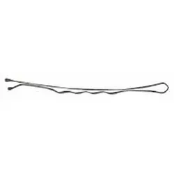 Comair Haarklemmen gewellt 500 Stück 59 mm Braun in braun von Comair