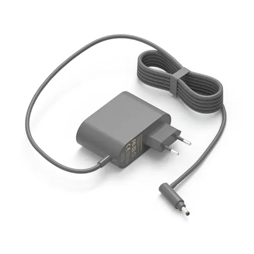 Jippofu 30.45V Ladekabel Netzteil Kompatibel mit Dyson V10 V11 V12 V15 SV12 SV14 SV15 SV16 SV20 SV22 Cyclone Absolute Animal Motorhead Fluffy 217160-02 969350-03 Ladegerät Staubsauger Akku Charger
