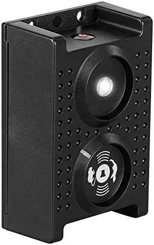 Exbuster Hochfrequenz Tierabwehr - Mobiles Hochfrequenz-Marder-Abwehrgerät mit LED-Blitz und Vibrationssensor, ideal für Kfz, Garage und Garten – schützt effektiv mit bis zu 30 m² Wirkungsbereich.