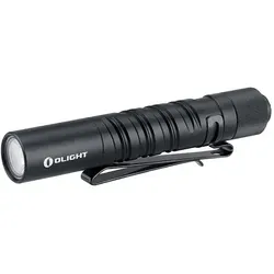 OLIGHT LED Taschenlampe i3T EOS schwarz - Taschenlampen mit 180 Lumen Helligkeit, ideal für den Alltag und Outdoor-Aktivitäten, kompakt und leicht